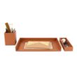 Easton 3 Piece Desktop Organizer Set | https://www.bestnamebadges.com