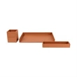Easton 3 Piece Desktop Organizer Set | https://www.bestnamebadges.com