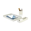 Easton 3 Piece Desktop Organizer Set | https://www.bestnamebadges.com
