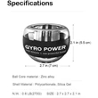 Auto-Start Wrist Power Gyro Ball | https://www.bestnamebadges.com