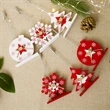 Christmas Place Card Holder | https://www.bestnamebadges.com