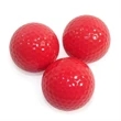 Red Golf Balls | https://www.bestnamebadges.com