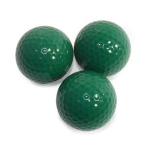 Green Golf Balls