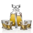 Bonham Twin Decanters Set | https://www.bestnamebadges.com