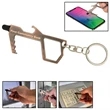 Clearance! Sanitary Door Key w/Stylus Tip & Bottle Opener | https://www.bestnamebadges.com