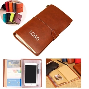 A 6 Leather Notebook Journal Diary