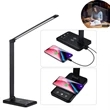Multifunctional LED Desk Lamp with Wireless Charger | https://www.bestnamebadges.com