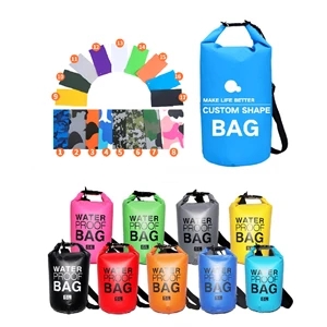 100% waterproof 2L Dry Bag is ideal for keeping smaller item