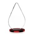 Glenhazel VividPrint™ Award - Red | https://www.bestnamebadges.com