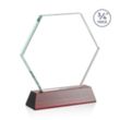 Pickering Award on Newhaven - Red | https://www.bestnamebadges.com