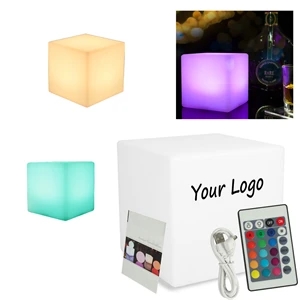 Rechargeable Bar Table Lamp Cube