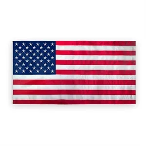 USA Official Sizes Embroidered Flags 72