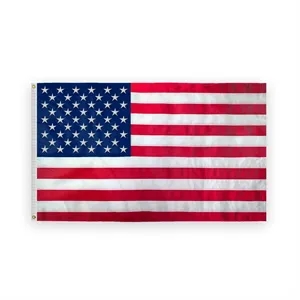 USA Embroidered Flags 3' x 5'- 4' x 6' | https://www.bestnamebadges.com