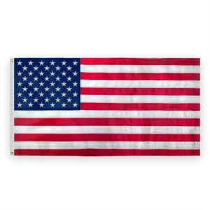 USA Embroidered Flags 5' x 9.5' | https://www.bestnamebadges.com