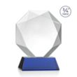 Bradford Award on Newhaven Base - Blue | https://www.bestnamebadges.com