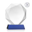 Bradford Award on Newhaven Base - Blue | https://www.bestnamebadges.com