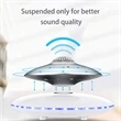 Maglev UFO LED Flash Floating Bluetooth Speaker | https://www.bestnamebadges.com