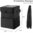 Car Garbage Can Fodable Storage Bag | https://www.bestnamebadges.com