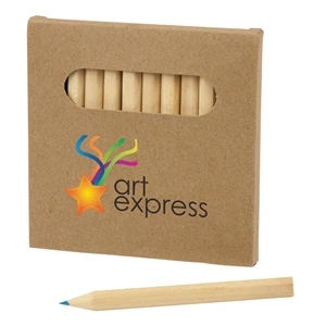 12-Piece Colored Pencil Set | https://www.bestnamebadges.com