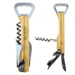 Bamboo 4-In-1 Waiter's Knife | https://www.bestnamebadges.com