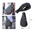 Sling Bag Crossbody Backpack For Women & Men | https://www.bestnamebadges.com