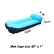 Inflatable lounger Sofa | https://www.bestnamebadges.com