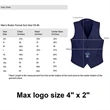 Men's Formal Suit Vest | https://www.bestnamebadges.com