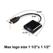 HDMI to VGA Adapter | https://www.bestnamebadges.com