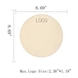 Round Mouse Pad | https://www.bestnamebadges.com