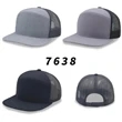 7 Panel Performance Camper Trucker Cap | https://www.bestnamebadges.com