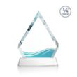 Apex VividPrint™ Award on Newhaven Base -  Starfire | https://www.bestnamebadges.com