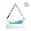 Apex VividPrint™ Award on Newhaven Base -  Starfire | https://www.bestnamebadges.com