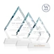 Apex Award on Newhaven Base - White | https://www.bestnamebadges.com