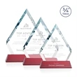 Apex Award on Newhaven Base - Red | https://www.bestnamebadges.com