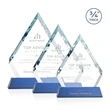 Apex Award on Newhaven Base - Blue | https://www.bestnamebadges.com