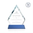 Apex Award on Newhaven Base - Blue | https://www.bestnamebadges.com