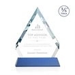 Apex Award on Newhaven Base - Blue | https://www.bestnamebadges.com