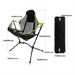 Portable Folding Rocking Chair | https://www.bestnamebadges.com