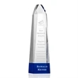 Radiant Obelisk Award - Blue | https://www.bestnamebadges.com