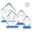 Royal Diamond Award - Sky Blue | https://www.bestnamebadges.com