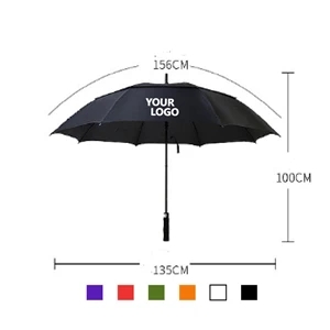 The Vented Typhoon Tamer Golf Umbrella