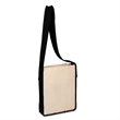 Canvas Sling Bag with Color Handles | https://www.bestnamebadges.com
