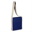 Colored Sling Bag With Natural Handles | https://www.bestnamebadges.com