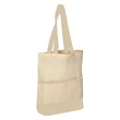 Color Accent Tote Bag | https://www.bestnamebadges.com