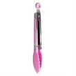 7 Inch Multi-Colors Silicone Kitchen Tongs | https://www.bestnamebadges.com