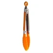7 Inch Multi-Colors Silicone Kitchen Tongs | https://www.bestnamebadges.com