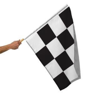 Checkered Racing Flag | https://www.bestnamebadges.com