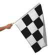 Checkered Racing Flag | https://www.bestnamebadges.com