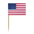 USA Toothpick Flag with a 2.75" Toothpick | https://www.bestnamebadges.com