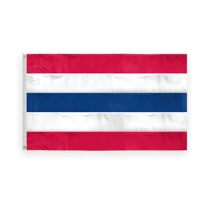 Sewn USA Patriotic Flat - 3'x 5' Nylon | https://www.bestnamebadges.com